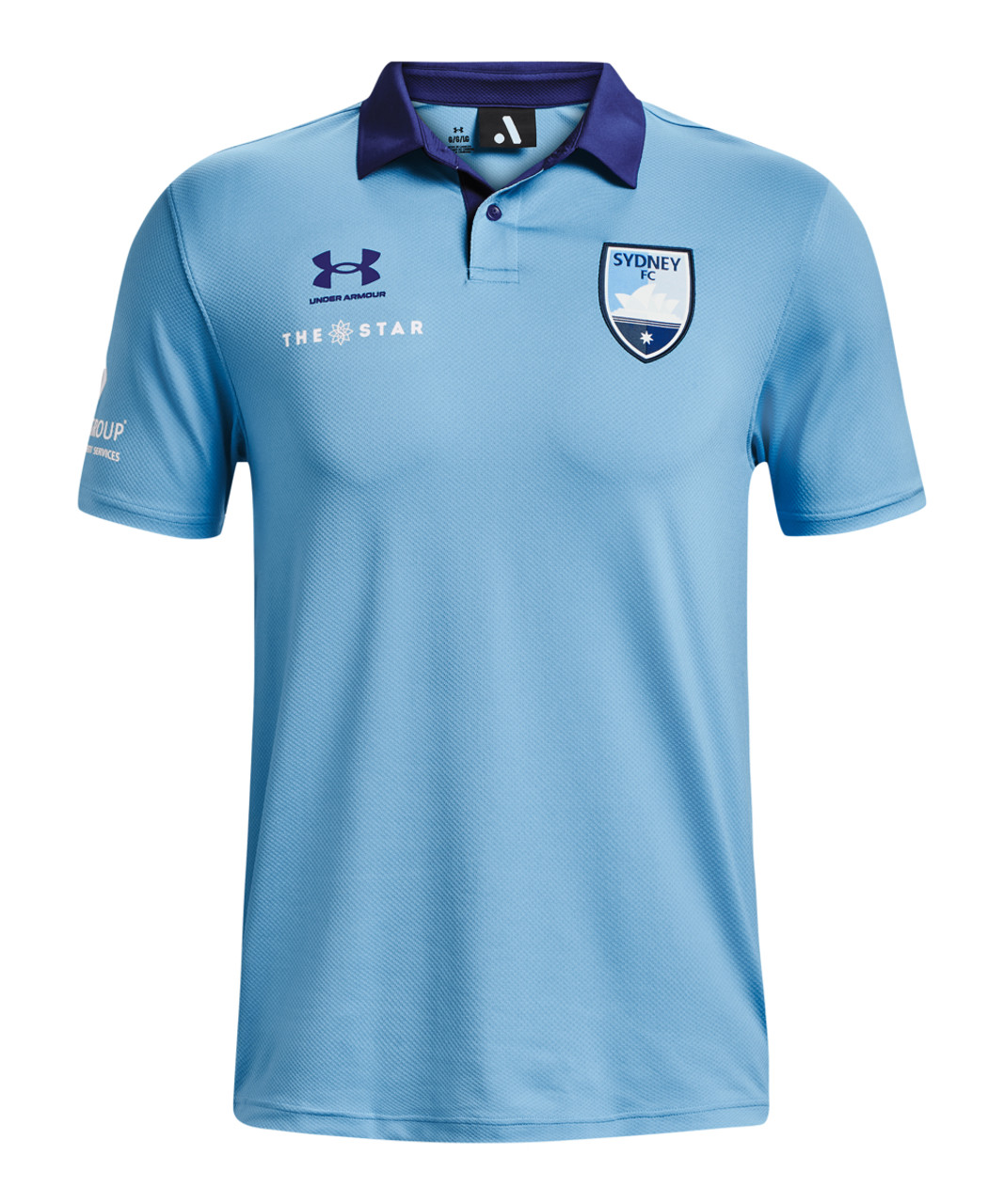 Sydney FC 22/23 UA Adults Club Polo Sky Blue