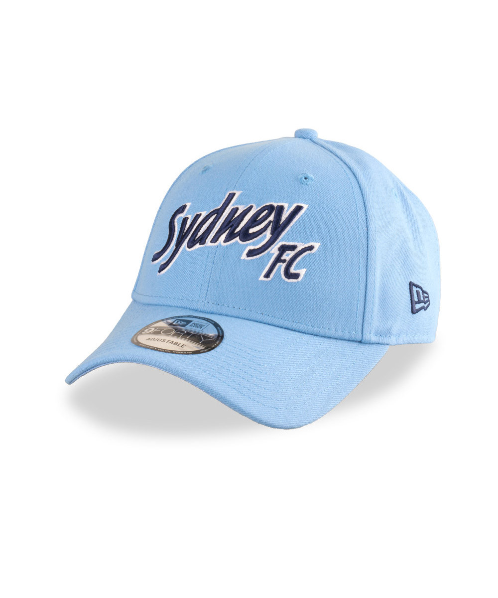 Sydney FC New Era Script 9FORTY Snapback Cap