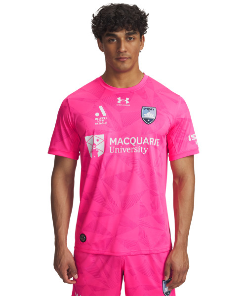 Sydney FC 25/26 UA Adults Goalkeeper Jersey Pink Sydney FC 25/26 UA Adults Goalkeeper Jersey Pink
