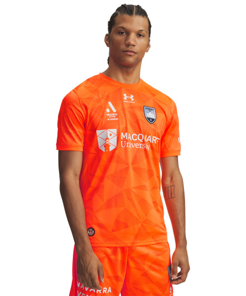 Sydney FC 25/26 UA Youths Goalkeeper Jersey Orange Sydney FC 25/26 UA Youths Goalkeeper Jersey Orange