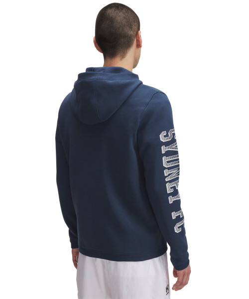 Sydney FC 25/26 UA Mens Rival Zip Hoody Navy