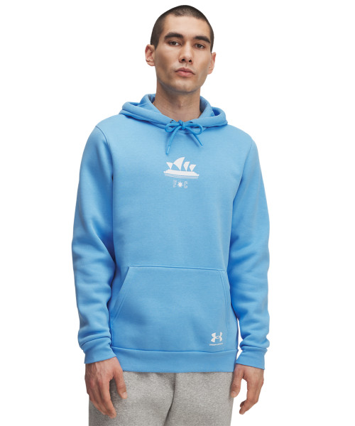 Sydney FC 25/26 UA Youths Fanwear Hoody Sky Blue Sydney FC 25/26 UA Youths Fanwear Hoody Sky Blue