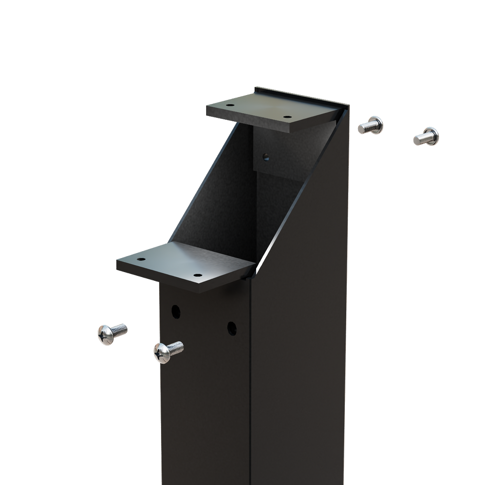 Contemporary Aluminum Real Estate Post