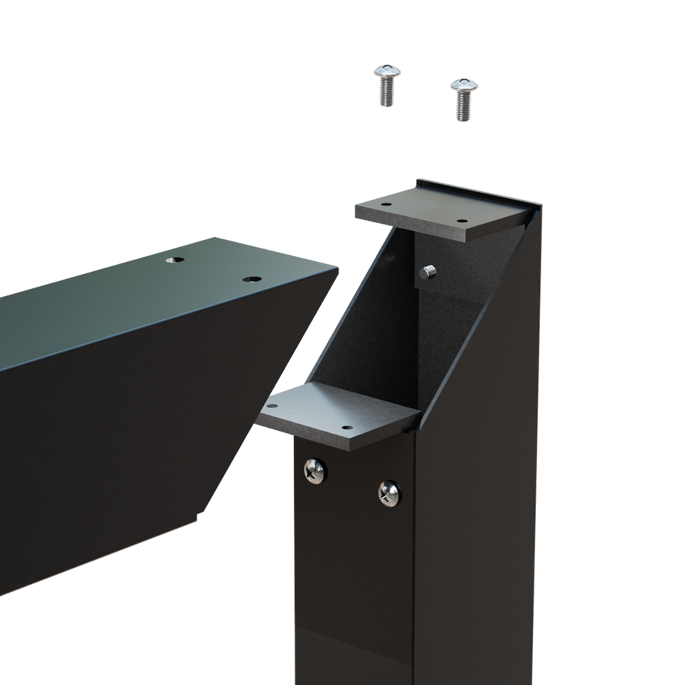 Contemporary Aluminum Real Estate Post