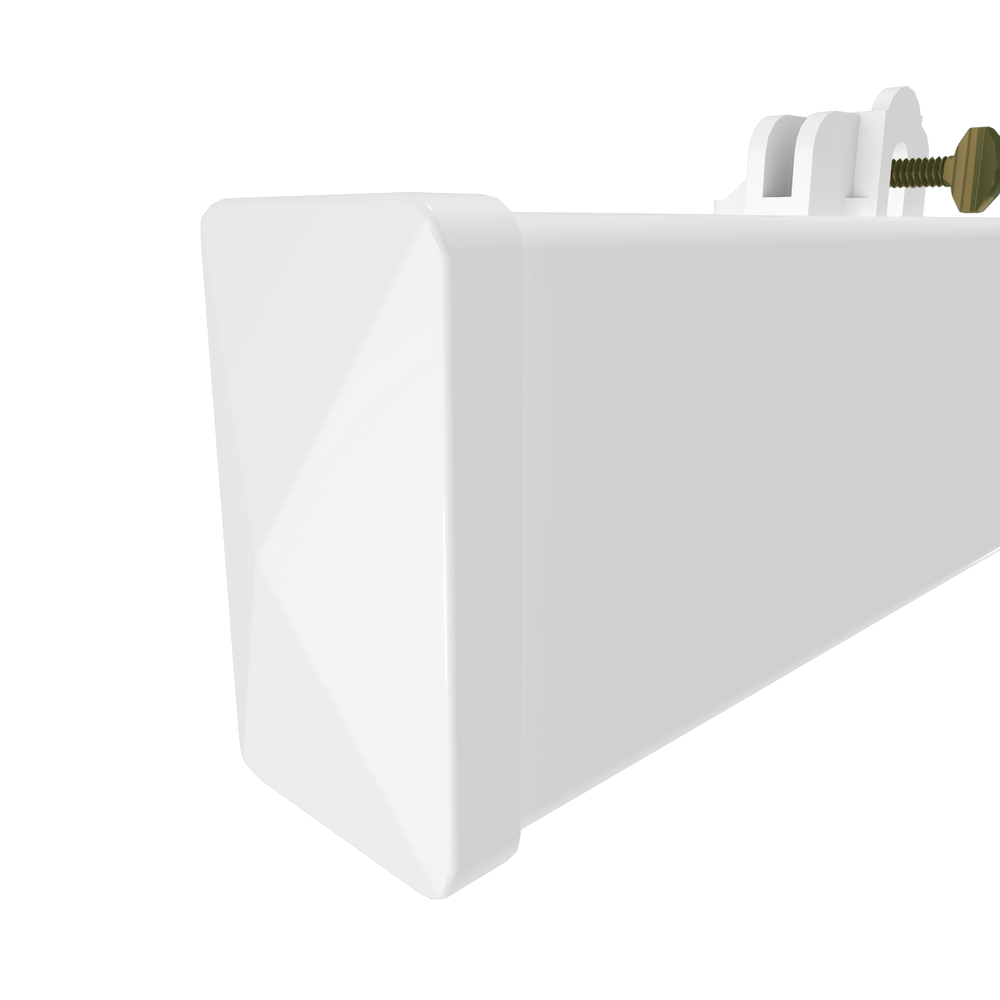 Real Estate Arm End Cap - Exterior Fit (White)