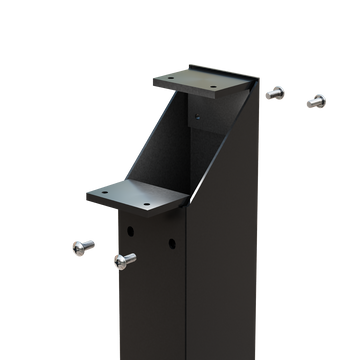 Contemporary Aluminum Real Estate Post