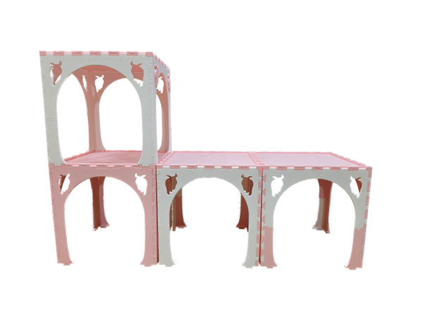 Hideout 4PK - White/Pink