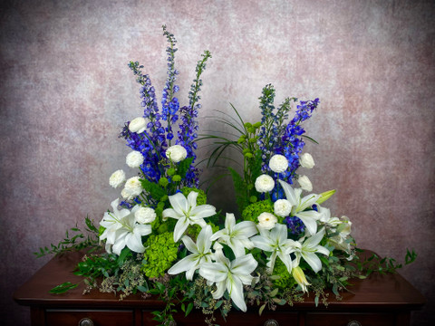 Blue Waterfall Cremation 