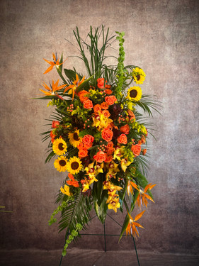 Autumn Rain Standing Easel 