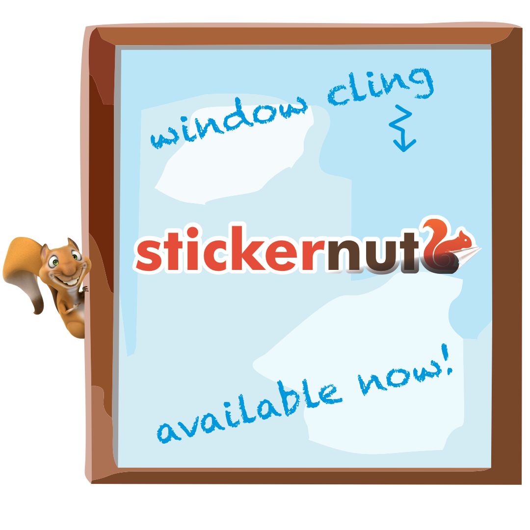 Decal or Sticker? Sticker or Cling?