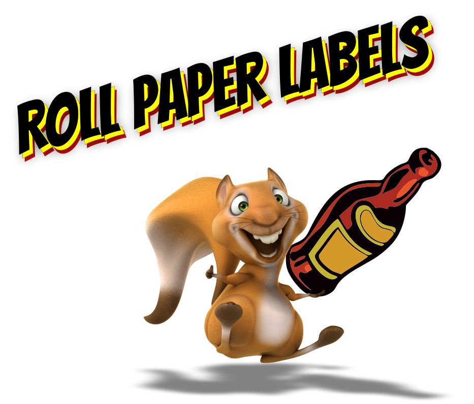 Paper Roll Labels are a cheaper option used for packaging
