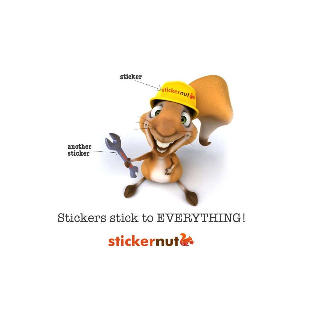 Stickers as Promotional Items (and we test our own product to stand the test of time!)
