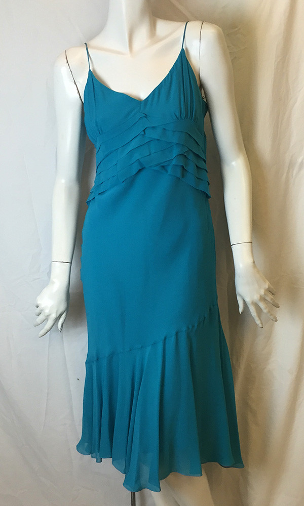 emanuel ungaro green dress 1980S EMANUEL UNGARO Green & Purple Floral Print Silk Charmeuse Ruched Waist Dress With Pink main image 1
