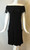 Mariella Burani Embroidered Off-Shoulder Dress