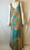 Clips Multi-Color Printed Chiffon Gown