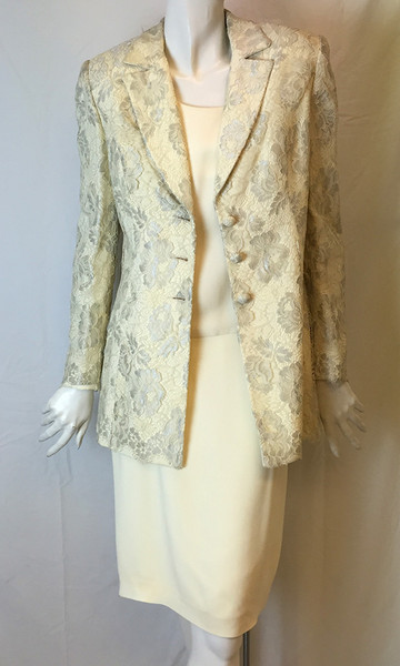 Ecaille Lace Jacket, Camisole & Straight Jacket Combo