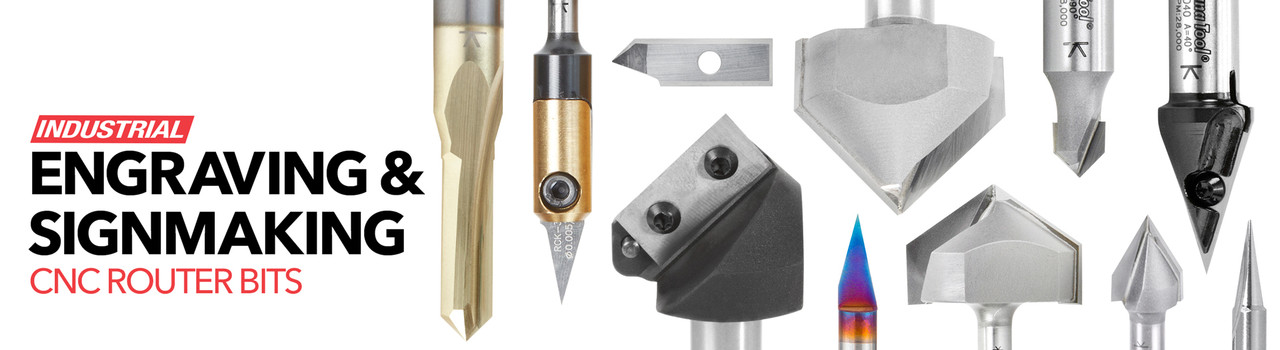 Engraving and Signmaking CNC Router Bits