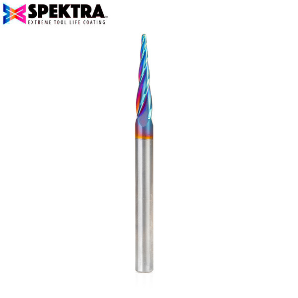 CNC 2D and 3D Carving Router Bits - Spektra Extreme Tool Life Coated