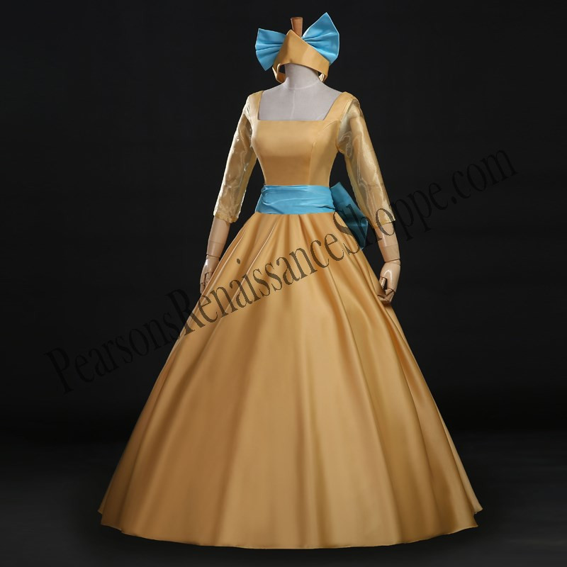 strapless open back dress Princess Anastasia Dress Anastasia Costume For Women Girl – Lydiacosplay main image 1