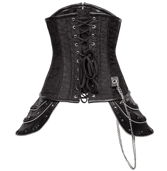 theredthread S burlesque corset gray theredthread S burlesque corset