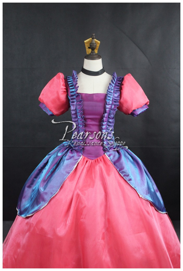 open lace back dress Anastasia Anastasia Princess Yellow Dress Cosplay Costume Male / L main image 0