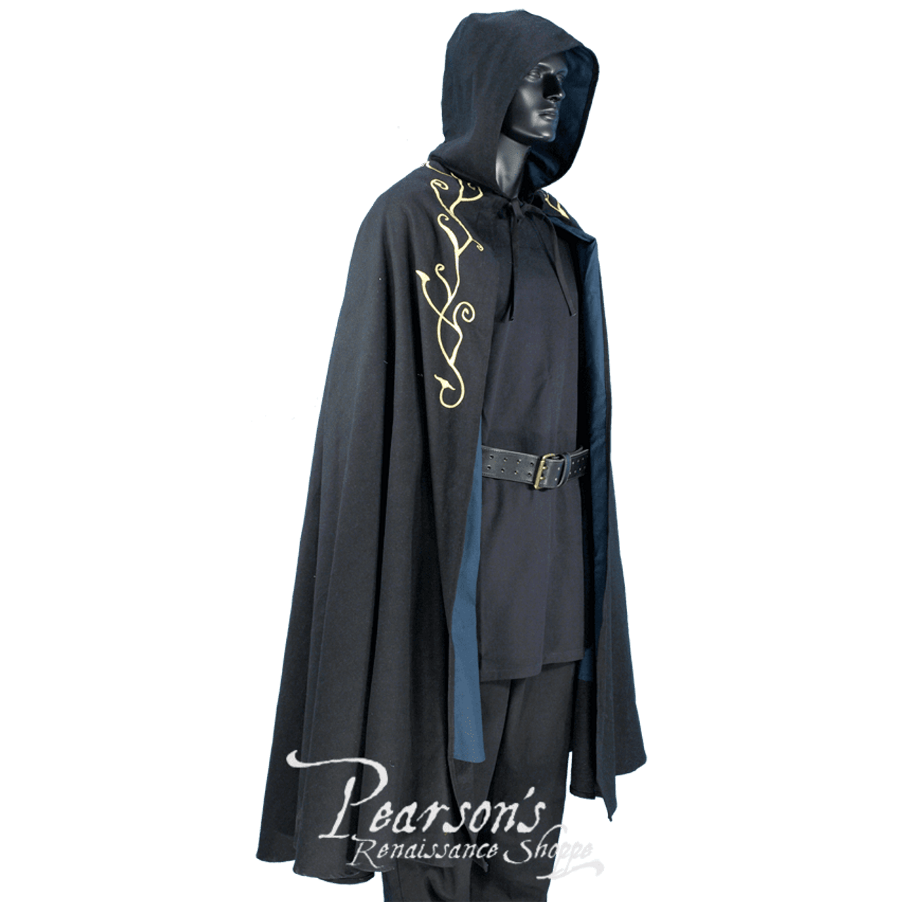 Elven Hooded Cloak - elven cape medieval renaissance cloak