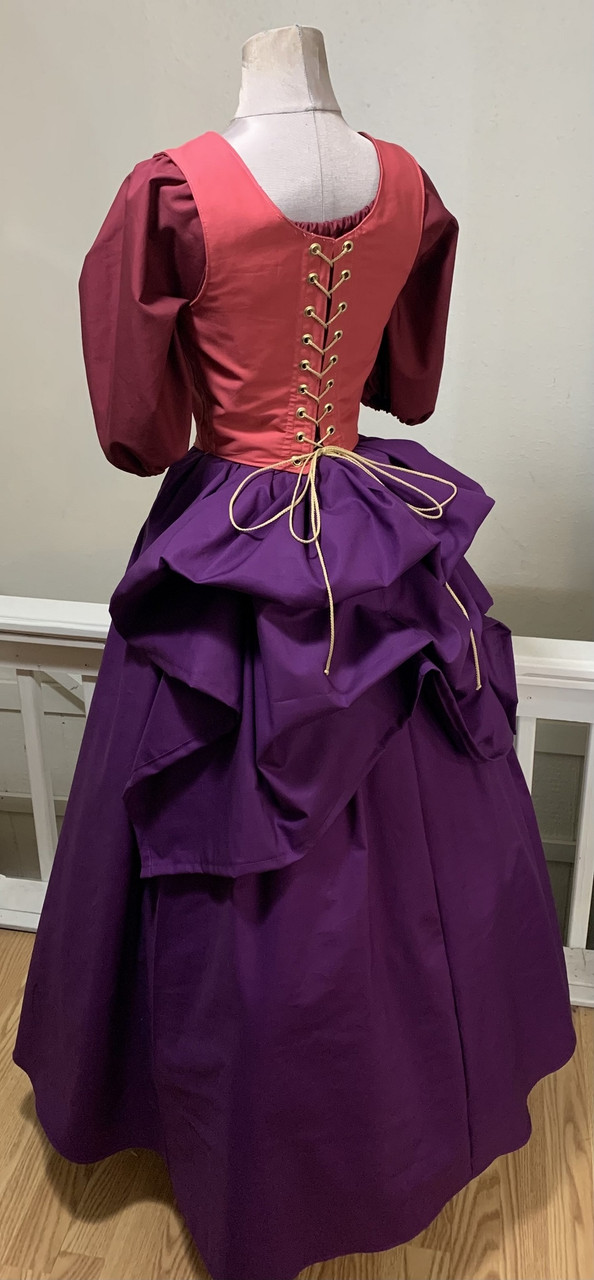 sarah sanderson dress Deluxe Disney Hocus Pocus Girl's Costume Polyester Care HOCUS POCUS! Making Sarah Sandersons