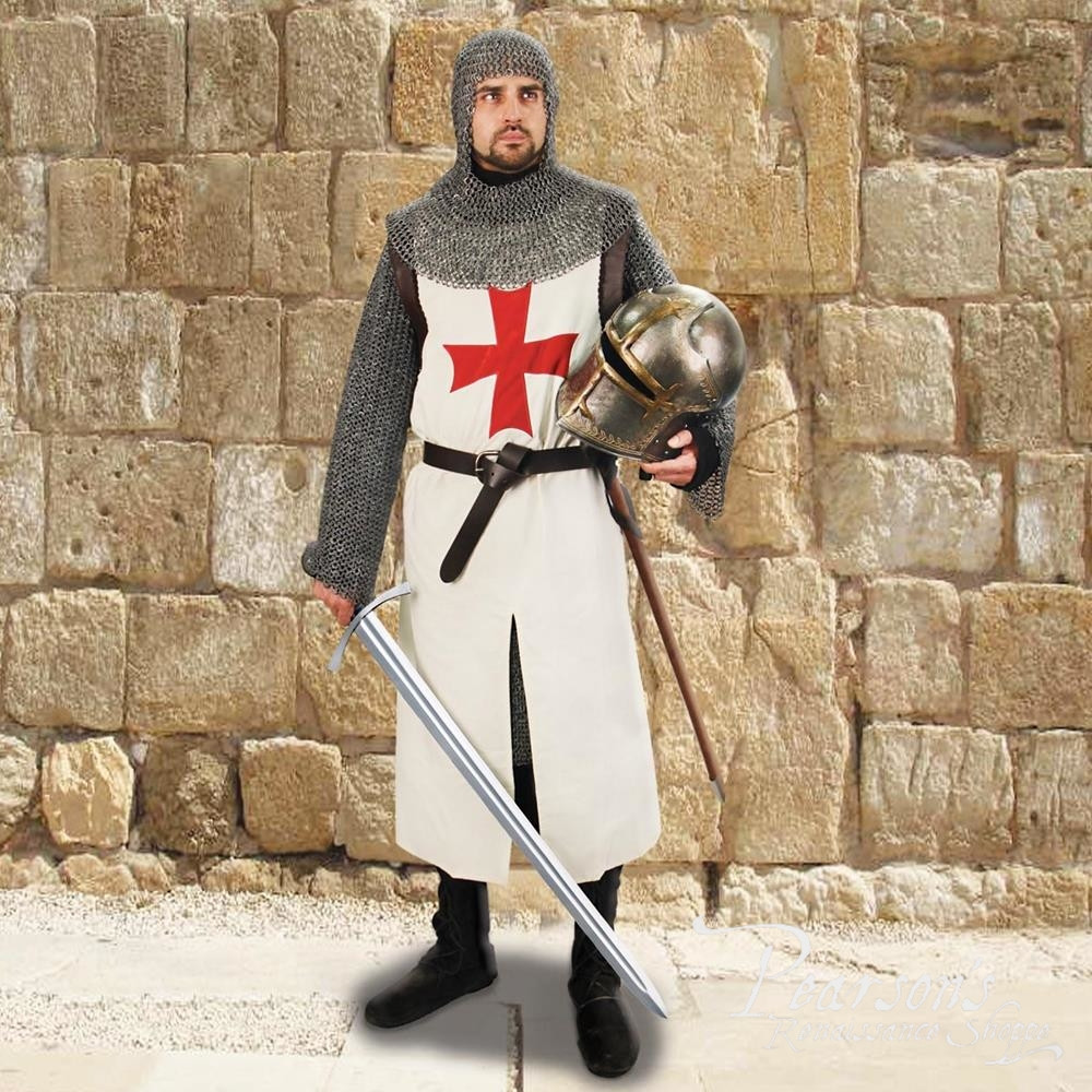 Surcoat Templar Quartered Tunic