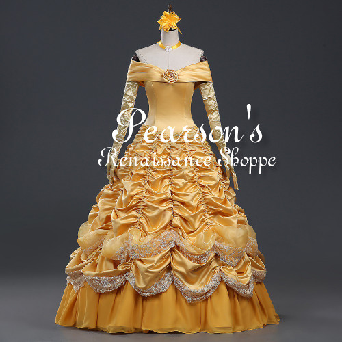 Beauty and the Beast Princess Belle Multilayer Dress