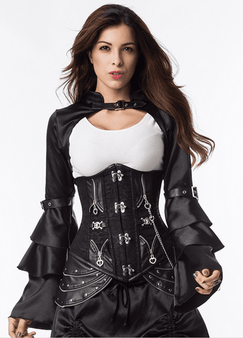Black Burlesque Corset