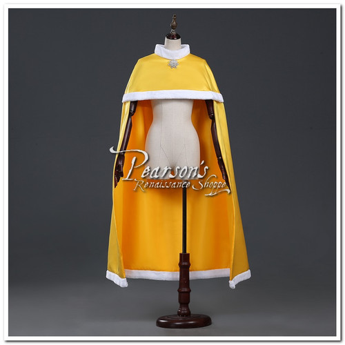 Belle Satin Round Shoulder Cape