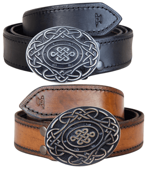 Celtic Knot Buckle Belt