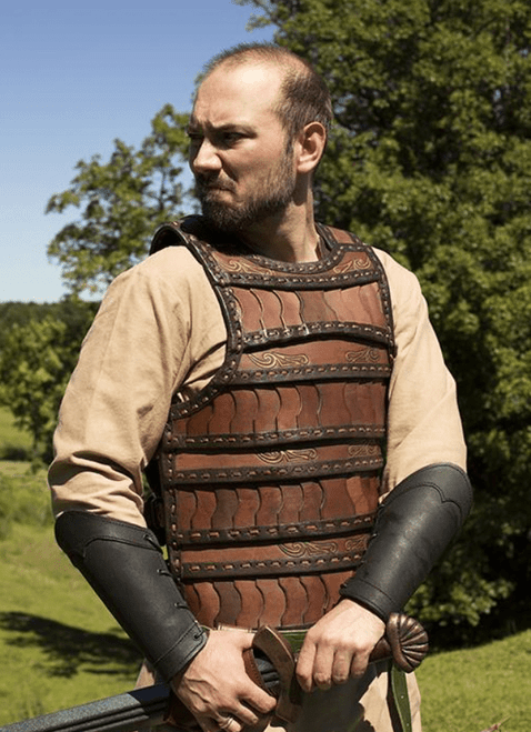 Celtic Lamellar Leather Armour