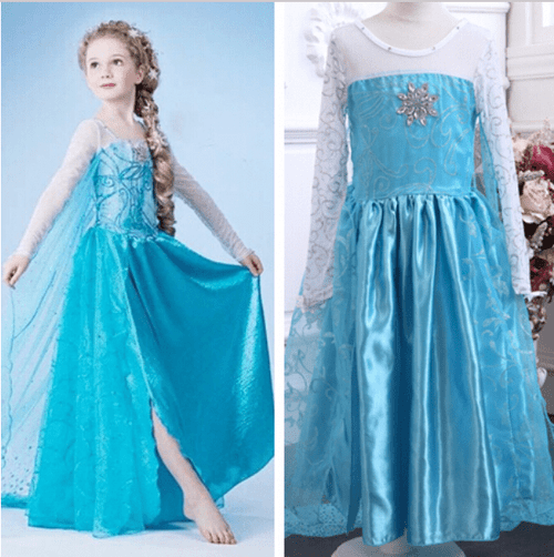 Snow Queen Elsa Children's Dress