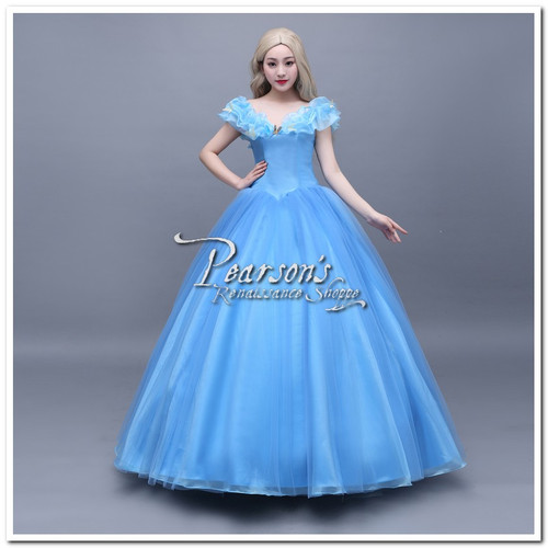 Disney New Princess Cinderella 2015 Cosplay Dress Disney New Princess Cinderella 2015 Cosplay Dress
