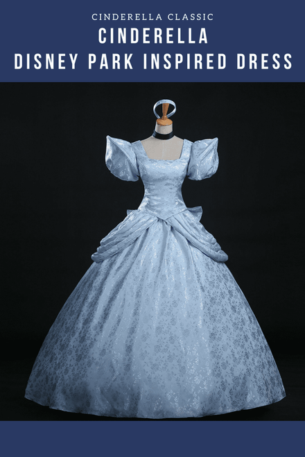 Classic Cinderella Disney Park Brocade Dress