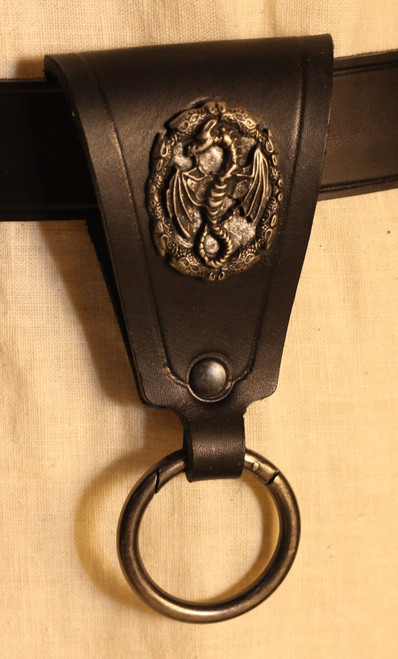Dragon Belt Loop with Ring