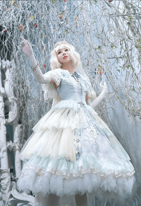 Embroidered Lolita Fairy Dress