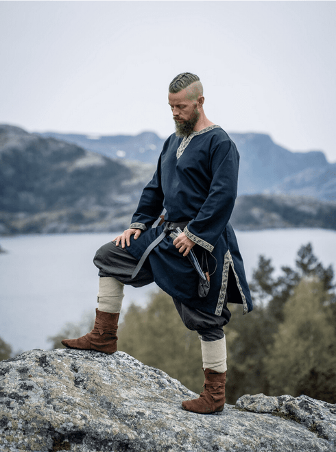 Halvor Tunic with Border Trim