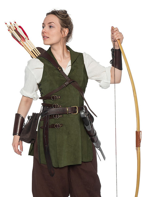 Huntress Leather Jerkin