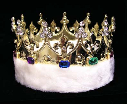Kings Crown with Faux Fur
