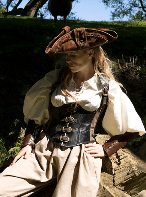 Leather Rogue Corset