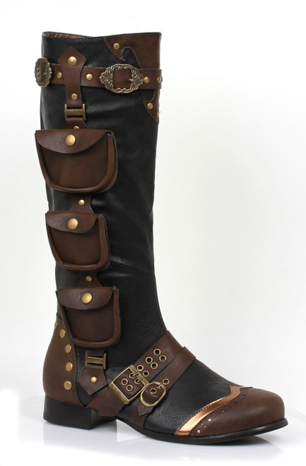Mens Seafarer Steampunk Boot