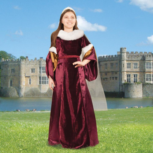 Queen Guinevere Girls Gown