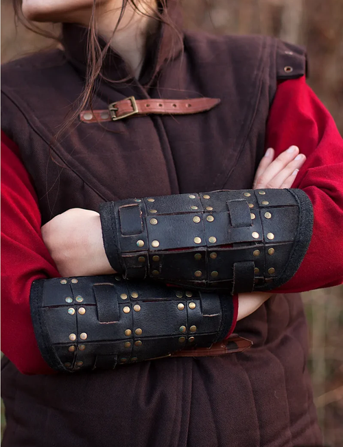 RFB Fighter Leather Bracers
