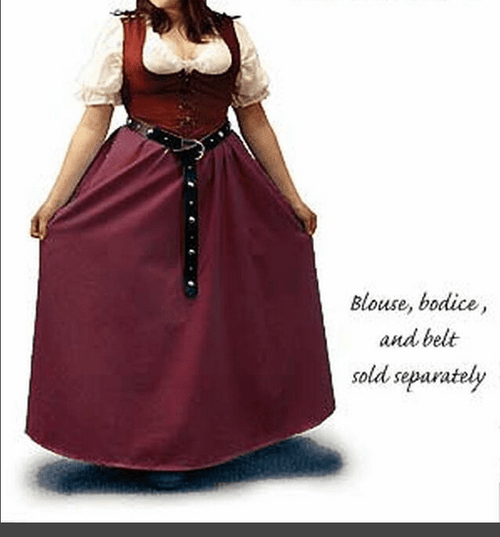 Sale A-Line Peasant Skirt