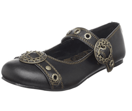 Sale Steampunk Mary Jane Flats