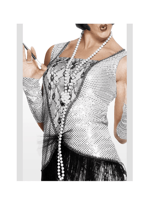 20s Long Pearl Necklace