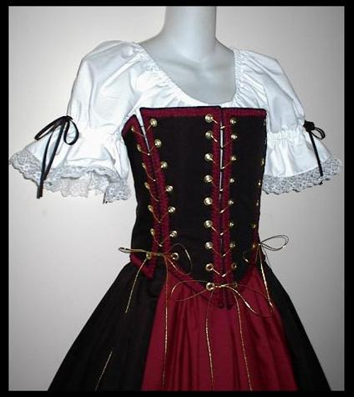Pirate Maiden 4-Tie Bodice Pirate Maiden 4-Tie Bodice