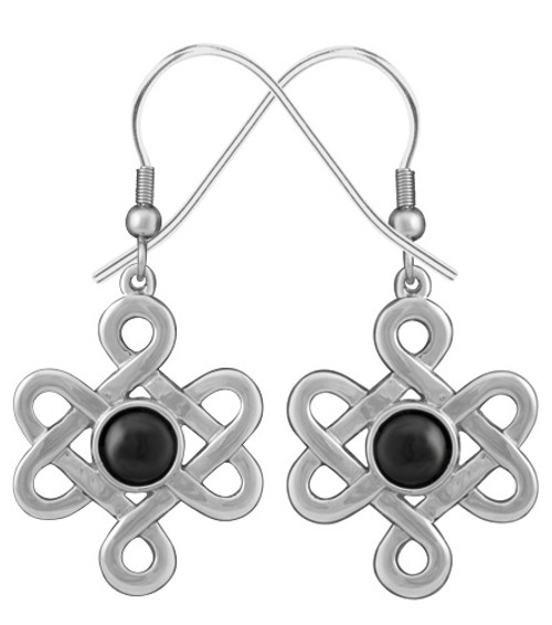 Celtic Knot Symbol Earrings